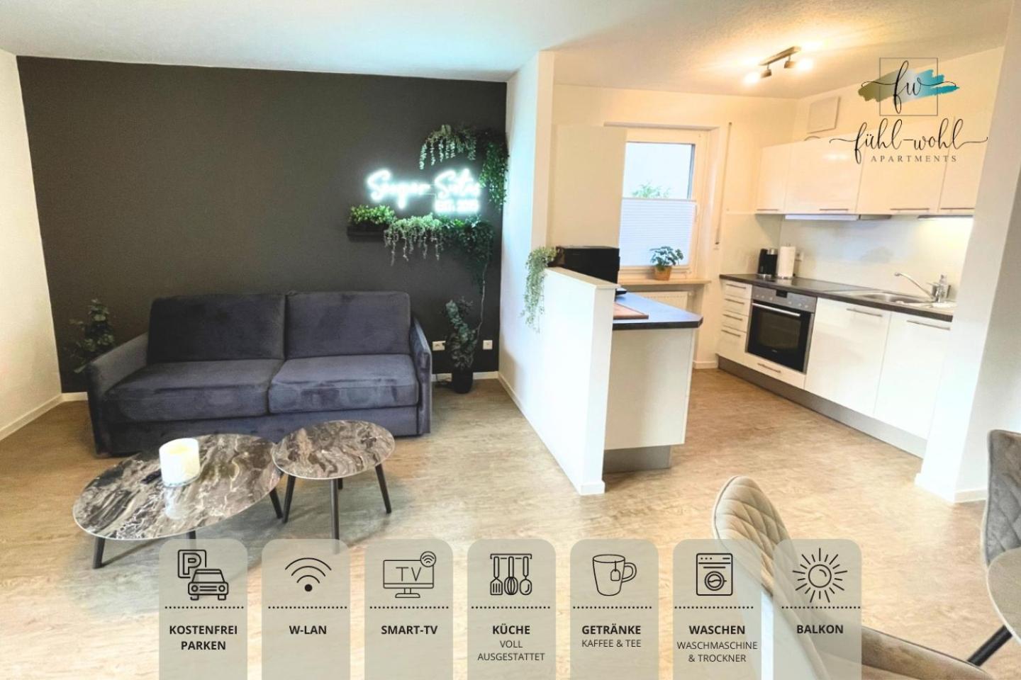 Semper Suite No1 - 2Zi Fewo 1-4 Pers, Balkon, Parkplatz, Hofgartennaehe ไบรอยท์ ภายนอก รูปภาพ