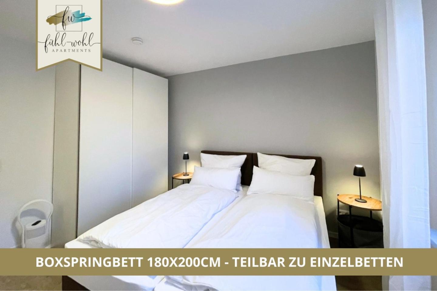 Semper Suite No1 - 2Zi Fewo 1-4 Pers, Balkon, Parkplatz, Hofgartennaehe ไบรอยท์ ภายนอก รูปภาพ