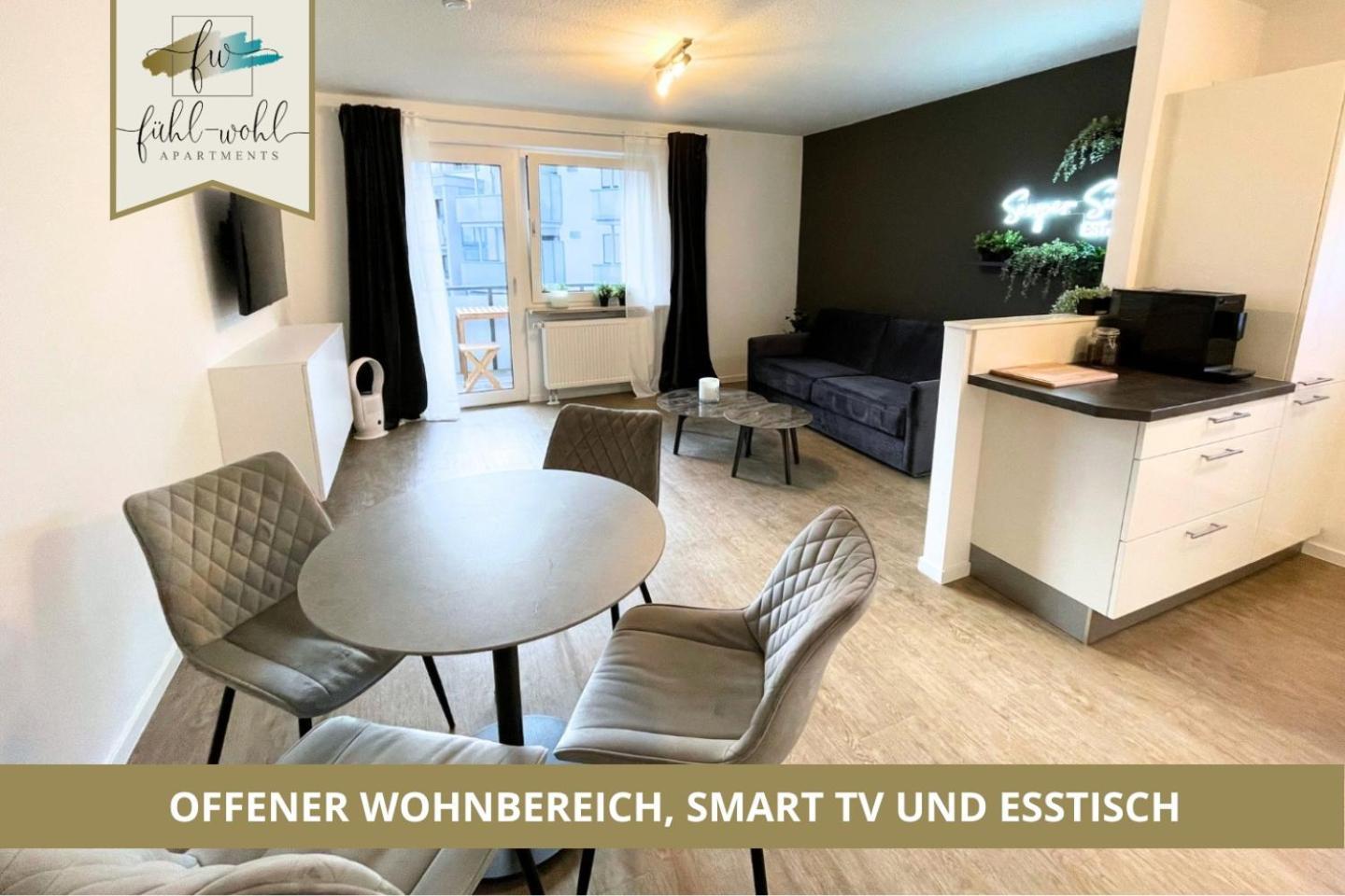 Semper Suite No1 - 2Zi Fewo 1-4 Pers, Balkon, Parkplatz, Hofgartennaehe ไบรอยท์ ภายนอก รูปภาพ