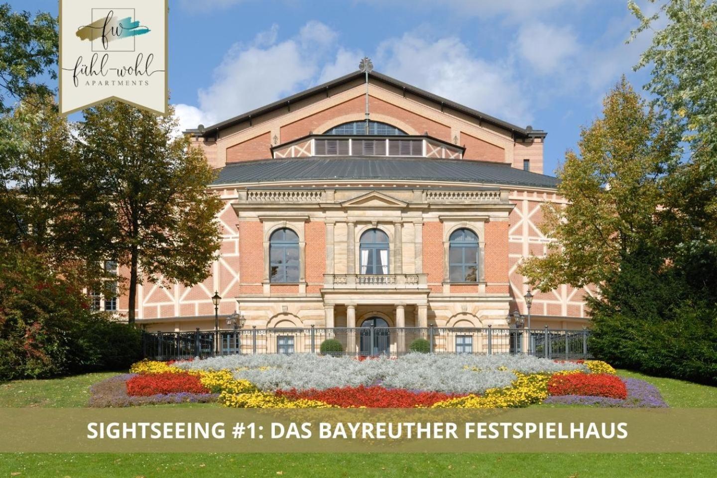 Semper Suite No1 - 2Zi Fewo 1-4 Pers, Balkon, Parkplatz, Hofgartennaehe ไบรอยท์ ภายนอก รูปภาพ